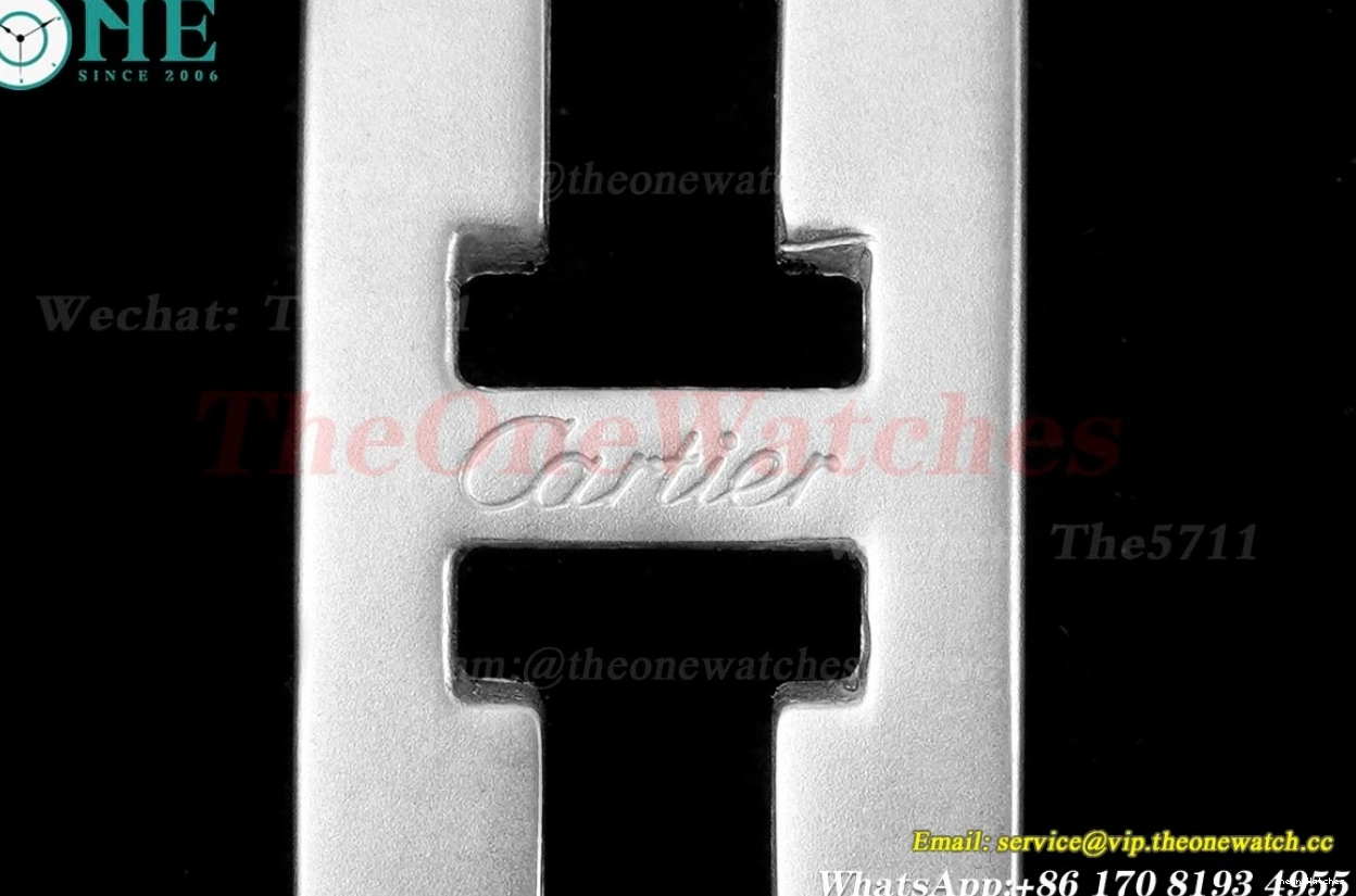 Cartier Quartz SS Pasha 30mm De Ladies Dial AF White SS 1224